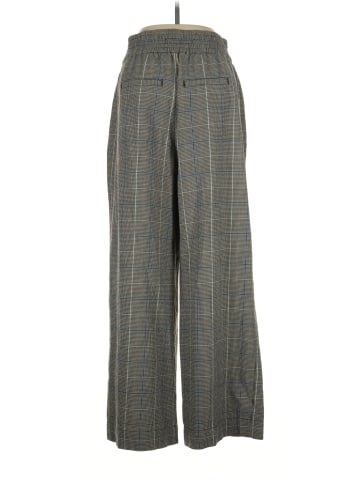 Madewell Carley Wide-Leg Pants in Plaid (view 2)