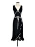 Moda International 100% Polyester Black Cocktail Dress Size S - photo 1