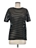 Trouve Black Short Sleeve Top Size M - photo 1