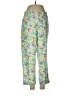 Tabitha Floral Green Casual Pants Size 8 - photo 1