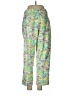 Tabitha Floral Green Casual Pants Size 8 - photo 2