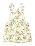 Little Lass 100% Cotton Yellow Overalls Size 6X - photo 1
