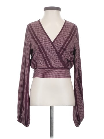 Band of Gypsies Long Sleeve Blouse (view 1)
