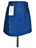 Zara 100% Polyester Blue Formal Skirt Size S - photo 2