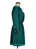 Alya 100% Polyester Solid Teal Casual Dress Size S - photo 4