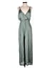 Zara Solid Green Jumpsuit Size M - photo 1