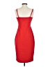 Express Solid Red Cocktail Dress Size S - photo 2