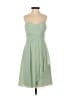 David's Bridal 100% Polyester Green Cocktail Dress Size 0 - photo 1