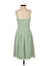 David's Bridal 100% Polyester Green Cocktail Dress Size 0 - photo 2