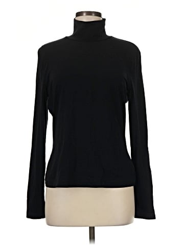 St. John Caviar Long Sleeve Turtleneck (view 1)