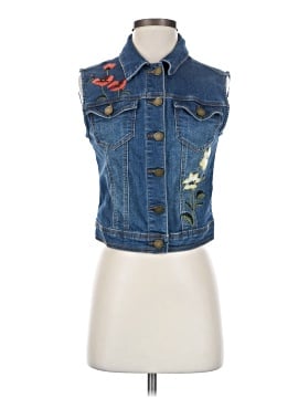 Romeo & Juliet Couture Denim Vest (view 1)