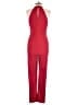 Express Solid Red Jumpsuit Size 12 - photo 2