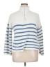 Edikted 100% Cotton Stripes White Pullover Sweater Size XL - photo 1