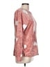 Ann Taylor LOFT 100% Polyester Hearts Pink Sweatshirt Size L - photo 4