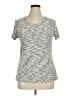 Mondetta Gray Short Sleeve Top Size XL - photo 1