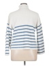 Edikted 100% Cotton Stripes White Pullover Sweater Size XL - photo 2