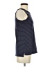 Current/Elliott Stripes Blue Sleeveless T-Shirt Size XS (0) - photo 4