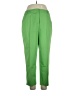 Talbots Solid Green Casual Pants Size 16 - photo 1