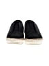 J/Slides 100% Leather Black Sneakers Size 7 - photo 2
