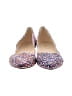 Nine West Print Blue Flats Size 9 - photo 2