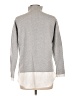 Adrienne Vittadini Houndstooth Gray Turtleneck Sweater Size L - photo 2