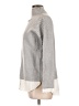 Adrienne Vittadini Houndstooth Gray Turtleneck Sweater Size L - photo 5