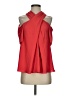 1.State 100% Polyester Red Sleeveless Blouse Size S - photo 1