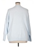 CeCe Hearts Blue Pullover Sweater Size XL - photo 2