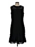 Karl Lagerfeld Paris Black Cocktail Dress Size 12 - photo 1
