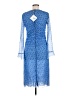 Baum Und Pferdgarten Floral Blue Cocktail Dress Size M - photo 2