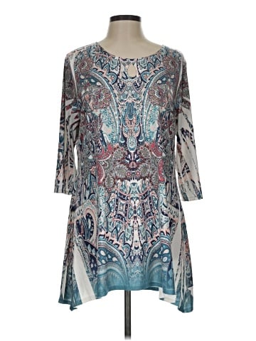 Cover Charge 3/4 Sleeve Blouse (view 1)