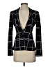 Express Plaid Black Blazer Size XS - photo 1