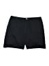Liz Claiborne Solid Black Shorts Size L - photo 1