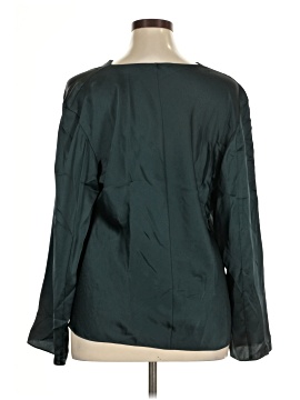 Vince. 3/4 Sleeve Silk Top (view 2)