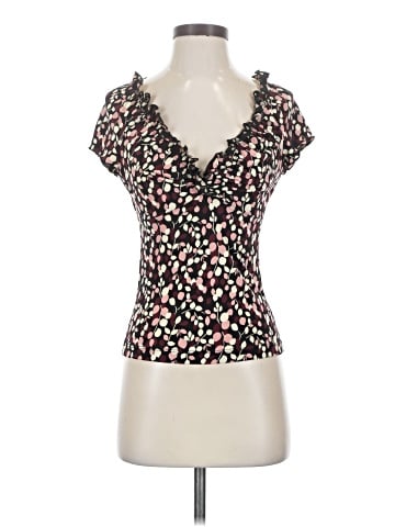 BCBGMAXAZRIA Short Sleeve Top (view 1)