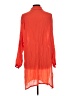 Shein 100% Polyester Orange Long Sleeve Blouse Size 12 - photo 2