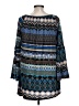 Win Win Blue 3/4 Sleeve Top Size Lg - XL - photo 2