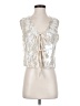 Shein Silver Sleeveless Blouse Size XS - photo 1