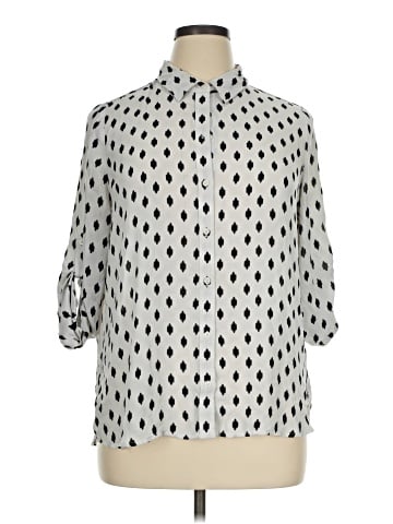 Apt. 9 3/4 Sleeve Blouse (view 1)