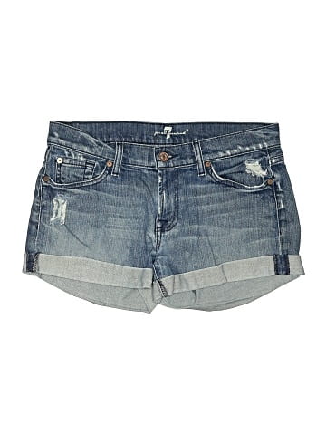 7 For All Mankind Denim Shorts (view 1)