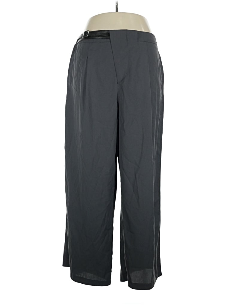Pre-owned Shein Curve Dress Pants In Gray