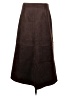 Max Studio Brown Faux Leather Skirt Size S - photo 2