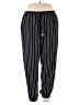 Emery Rose Stripes Black Casual Pants Size 2X - photo 1