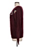 Shein 100% Acrylic Hearts Burgundy Pullover Sweater Size L - photo 5