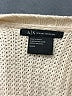 Armani Exchange 100% Cotton Ivory Cardigan Size S - photo 7