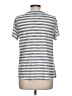 Bobeau Stripes Gray Short Sleeve T-Shirt Size L - photo 2