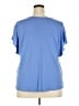 Apt. 9 100% Polyester Blue Short Sleeve Top Size 2X - photo 2