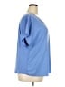 Apt. 9 100% Polyester Blue Short Sleeve Top Size 2X - photo 4