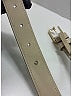 Gucci 100% Leather Ivory Leather Belt Size 26 waist - photo 4