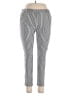 dalia Stripes Silver Casual Pants Size 14 - photo 1